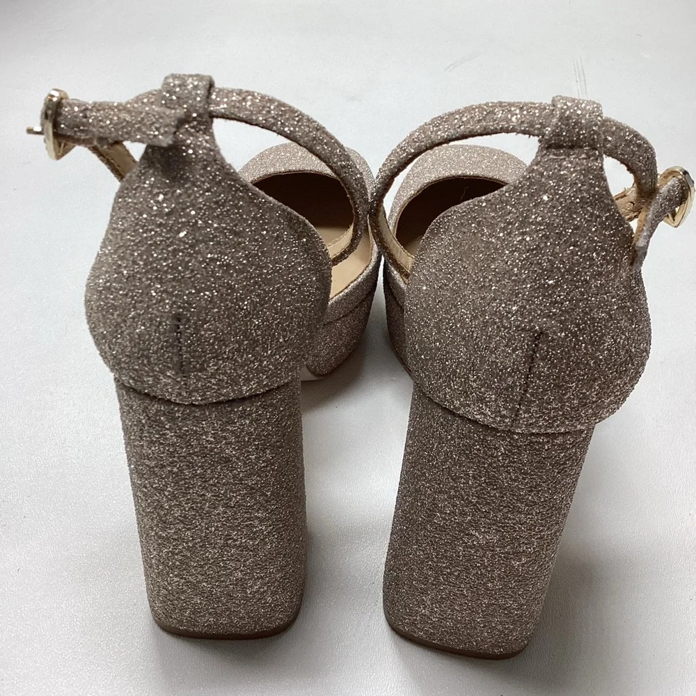 Badgley Mischka Jayda Ankle Strap Platform Pumps - Picture 7 of 15